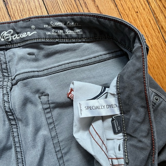 Grey Eddie Bauer slightly Curvy pants - Picture 3 of 4